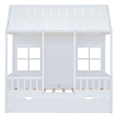 House Bed With Trundle,Daybed