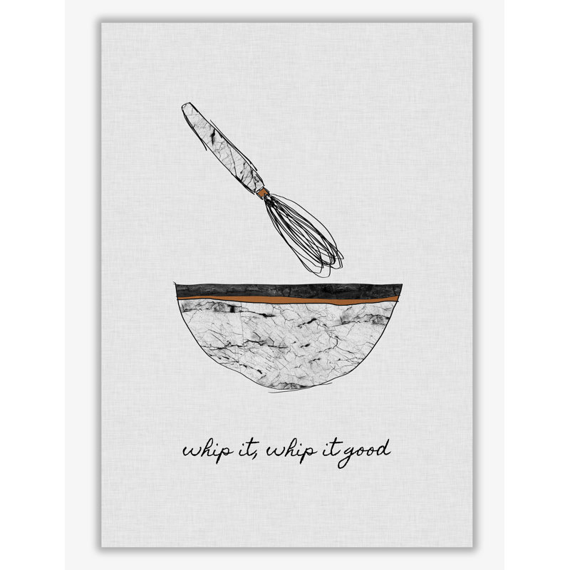 Whip It Good - Print, No Frame, 30 cm H x 21 cm W x 1 cm D