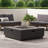Square Iron Fire Pit, 50,000 BTU