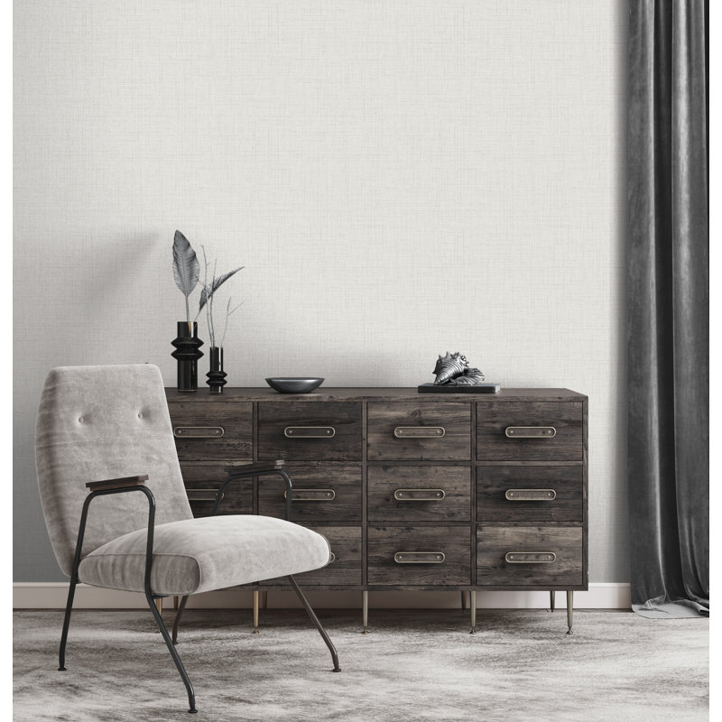 Larson Texture Grey Wallpaper
