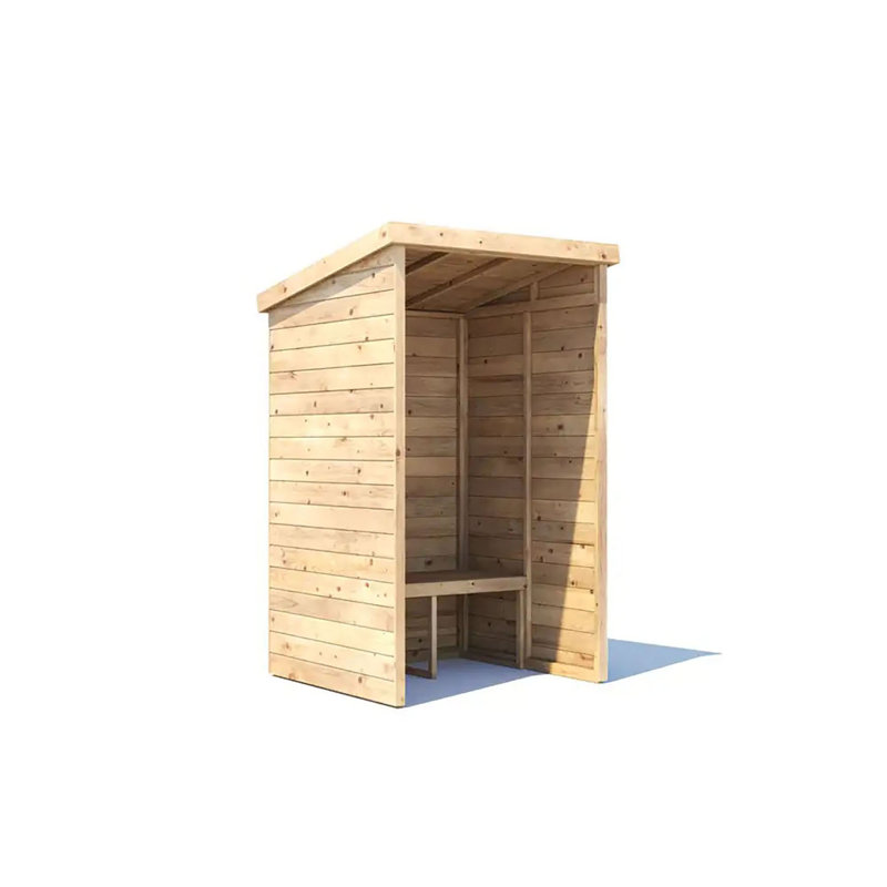 Dunster House Garden Arbour With Pent Roof, Pressure Treated, Compact Stylish Shelter, Apocallipo