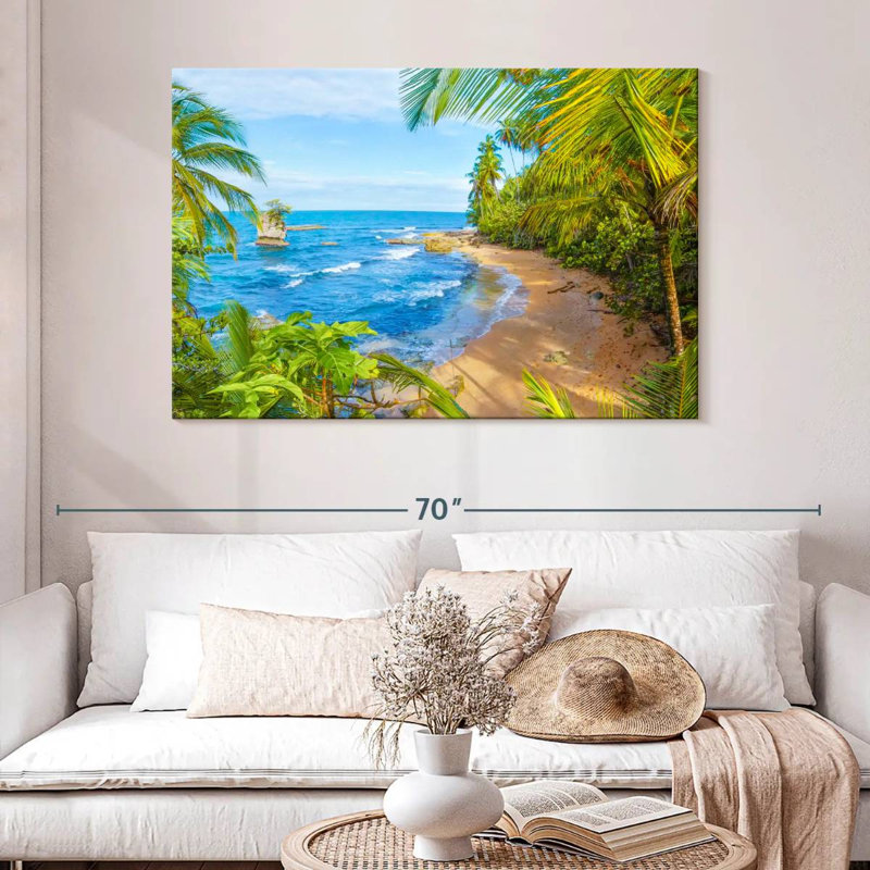 Plage Gillard Tropical Manzanillo, H 32 po x l 48 po