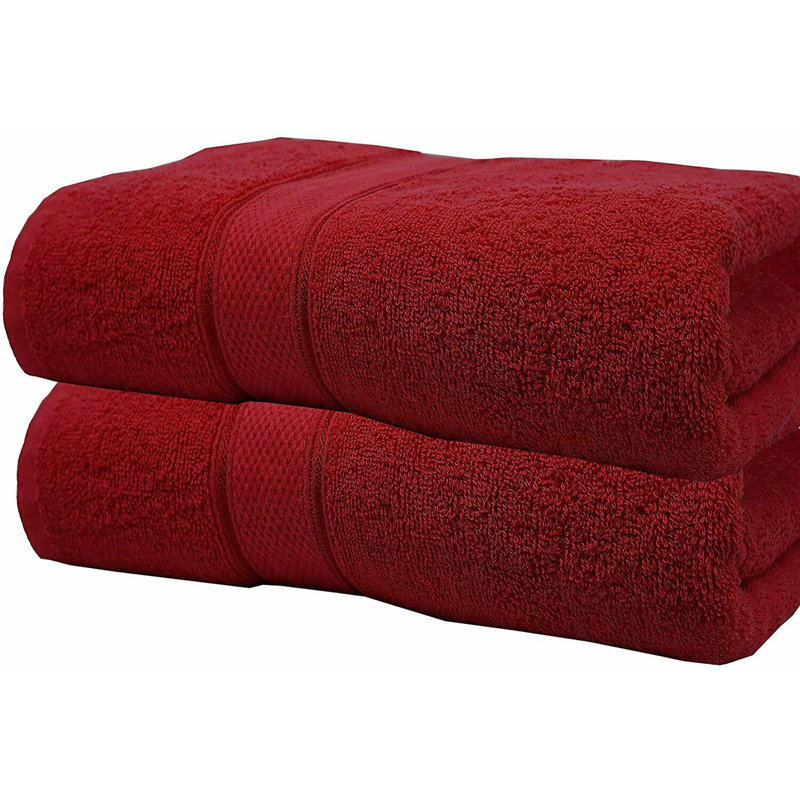 Daynna Jumbo Bath Sheet, Red