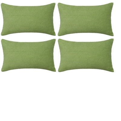 Housse de coussin à rayures
