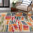 Anagabriel Geometric Indoor / Outdoor Rug-1816459275