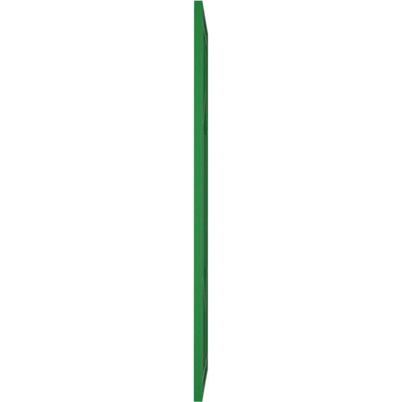 Volets à fixation fixe en PVC True Fit, 15", Vert viridien, 54"