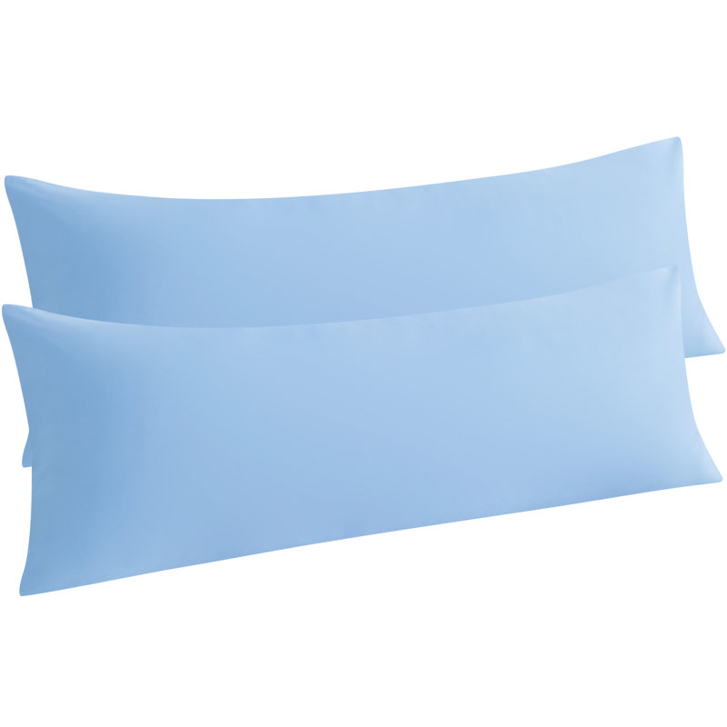 2PC Hypoallergenic Microfiber body pillowcase, Magenta