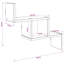  Wall Shelf with Shelf with Storage Engineered Wood Modern Shelving Unit-470634712