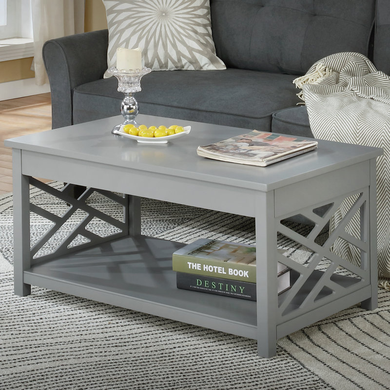 3 - Piece Living Room Table Set, Grey