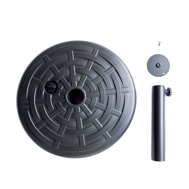 Base de parasol autoportante en plastique Benjamin