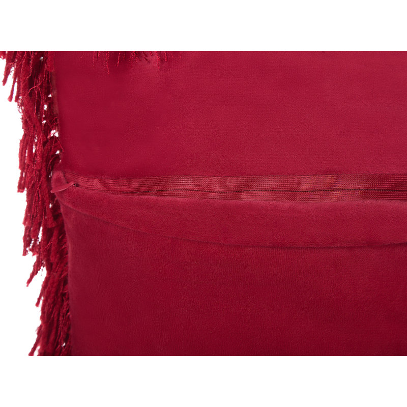 Dalmer Square Cushion, Red