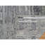 2'6"x11'8" Gray Undyed Natural Wool Hand Knotted Modern Design Runner Rug 966F8EC1C4C74842B646005575D374BB