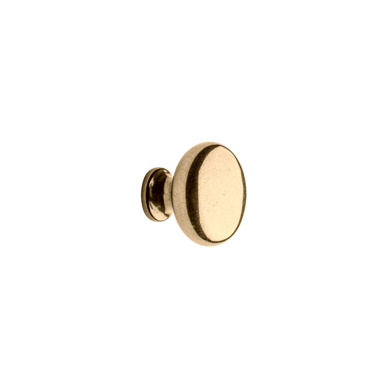 Plymouth Bronze Mushroom Knob, Silicon Bronze Brushed