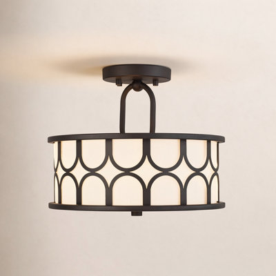 Bayberry 2-Light Ceiling Light in Oil Rubbed Bronze