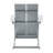 Indoor/Outdoor modern 2-Slat Adirondack Poly Resin Rockers - Set of 2-1359785310