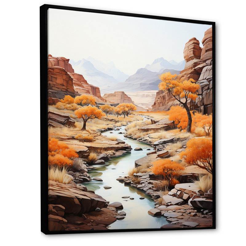 Meandering River Endless Journey IV " Meandering River Endless Journey IV ", H 32 po x l 24 po x P 1 po, Noir