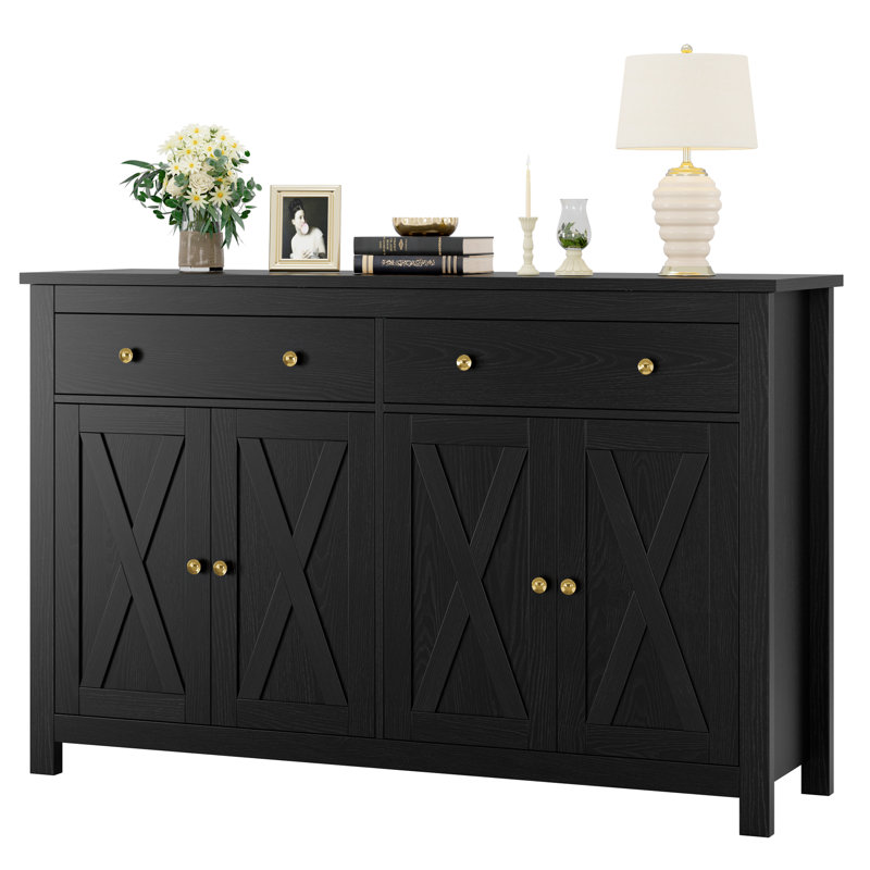 55.1'' Sideboard, Black
