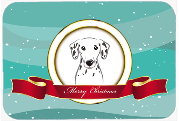 East Urban Home Dalmatian Merry Christmas Glass Cutting Board