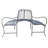 Sherwood Metal Outdoor Bench