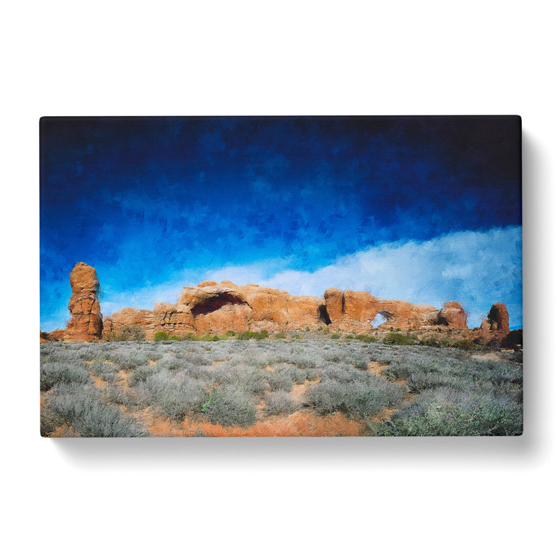 Arches National Park Utah - Wrapped Canvas, 35cm H x 50cm W x 3cm D