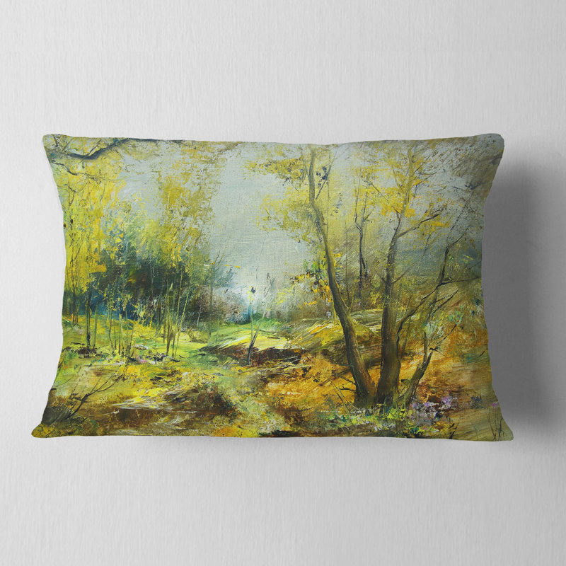 Coussin Landscape, 12 po x 20 po, Rectangulaire
