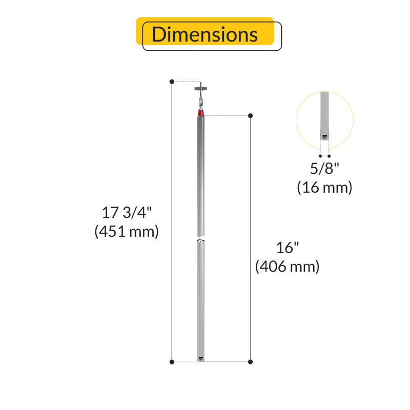  Spiral Window Balance 16" Tube Length