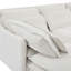 Grand canapé modulaire en forme de U double à double couche pour une assise confortable et un agencement polyvalent dans n'importe quelle maison.