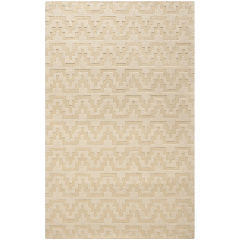Tapis beige et beige, Rectangle de 5 pi x 8 pi