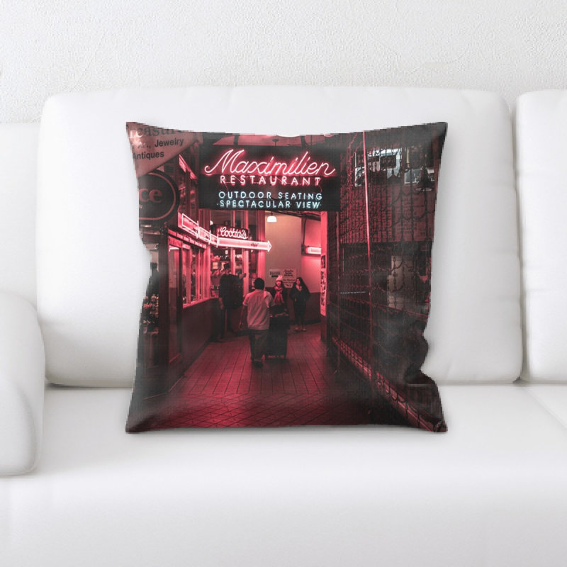 Coussin décoratif néon Jaycee