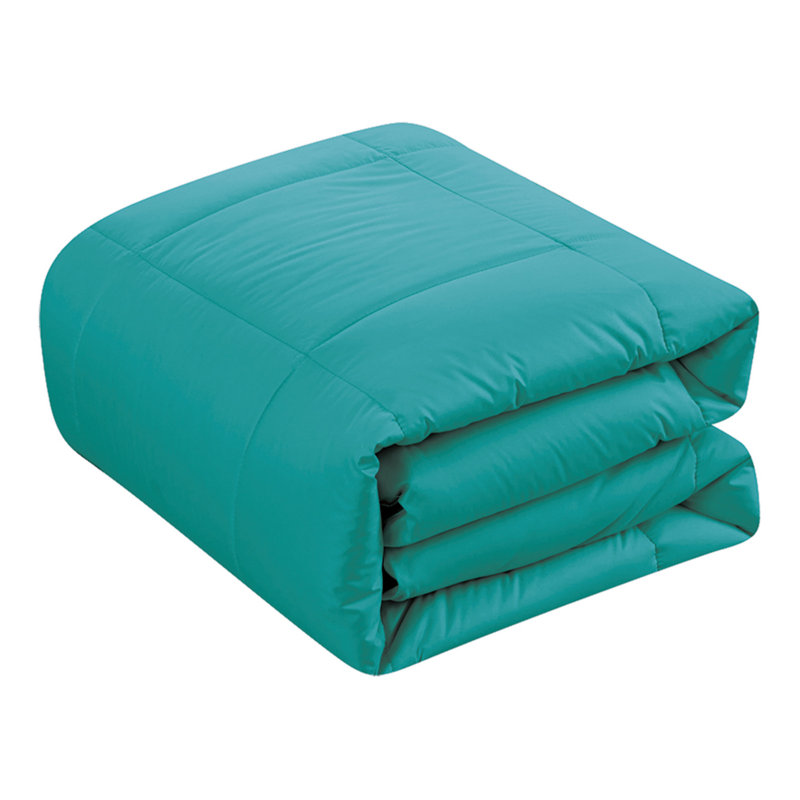 Édredon en microfibre Casa Platino, Édredon très grand, Bleu céramique