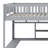 Loft Bed With Bookshelf,Drawers,Desk,And Wardrobe-122428035