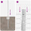 Fence with Post Segment Outdoor Barrier Garden Terrace Divider Boundary-2118112503-2118112497