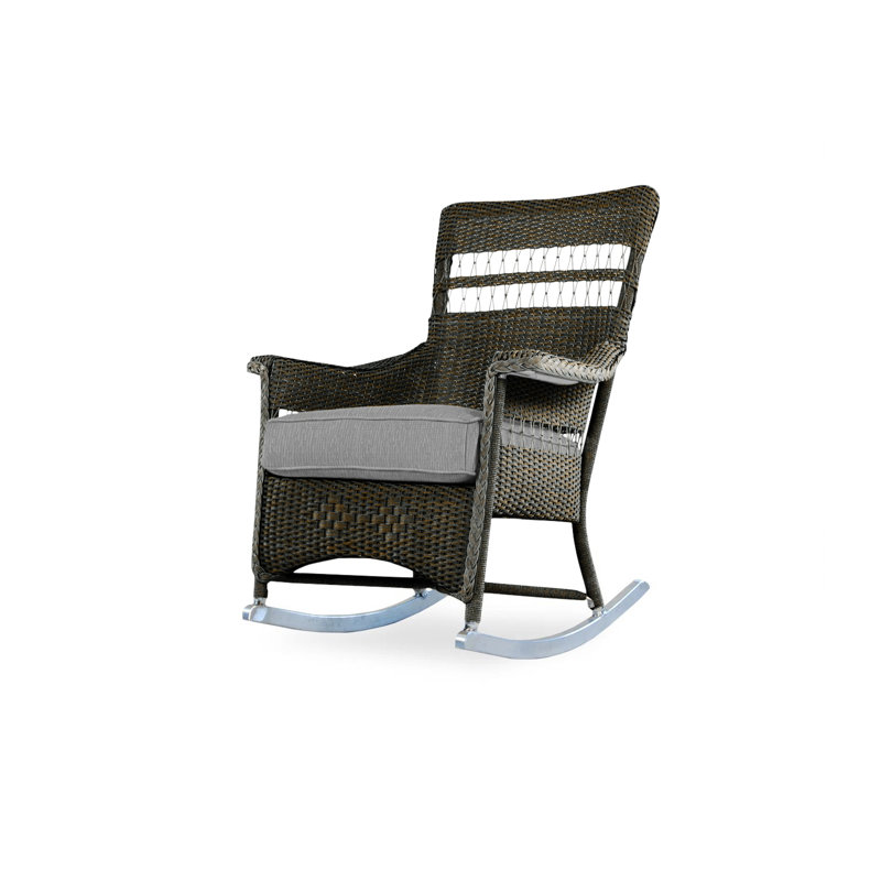 Nantucket Outdoor Rocker Chair, Sandberg Dove, Mink
