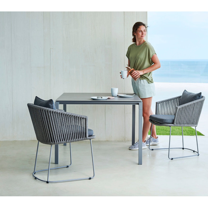 Moments Chair - Gray/Gray, White