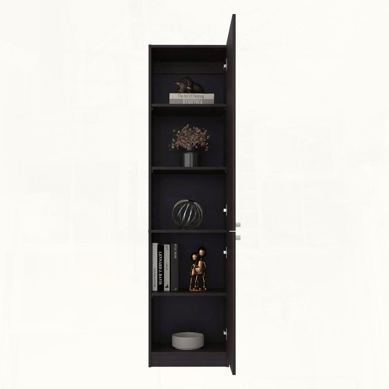 Tall Bookcase Storage Cabinet
