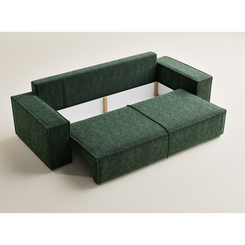 3 Seater Reclining Sofa, Dark green
