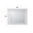 Naima II White High Gloss Finish Mirror
