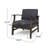 PERLA CLUB CHAIR, DARK GREY-190135125-190135124
