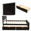 Lit plateforme simple avec 2 tiroirs-1036207797