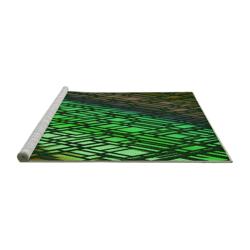 Abstract Indoor Rug, Square 7'
