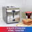 Total Chef 2 Slice Stainless Steel Toaster with Compact Wide Slot & 7 Shade Settings