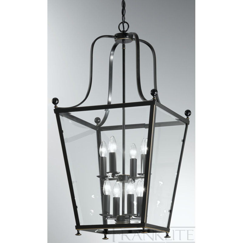 Giono 8 - Light Lantern Pendant, Antique Bronze
