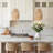 Callie Rattan Pendant Light - Natural Bell 1-Light Polished Handwoven Adjustable Hanging Light For Kitchen Island, Kitchen, Dining Room, Living Room, Bedroom or Hallway in Modern Farmhouse, Farmhouse & Boho Style-732644718-732644719