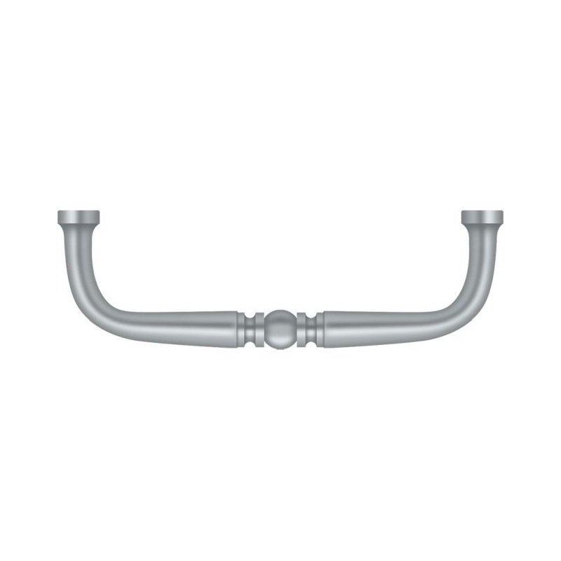 Bar / Handle Pull, Brushed Chrome