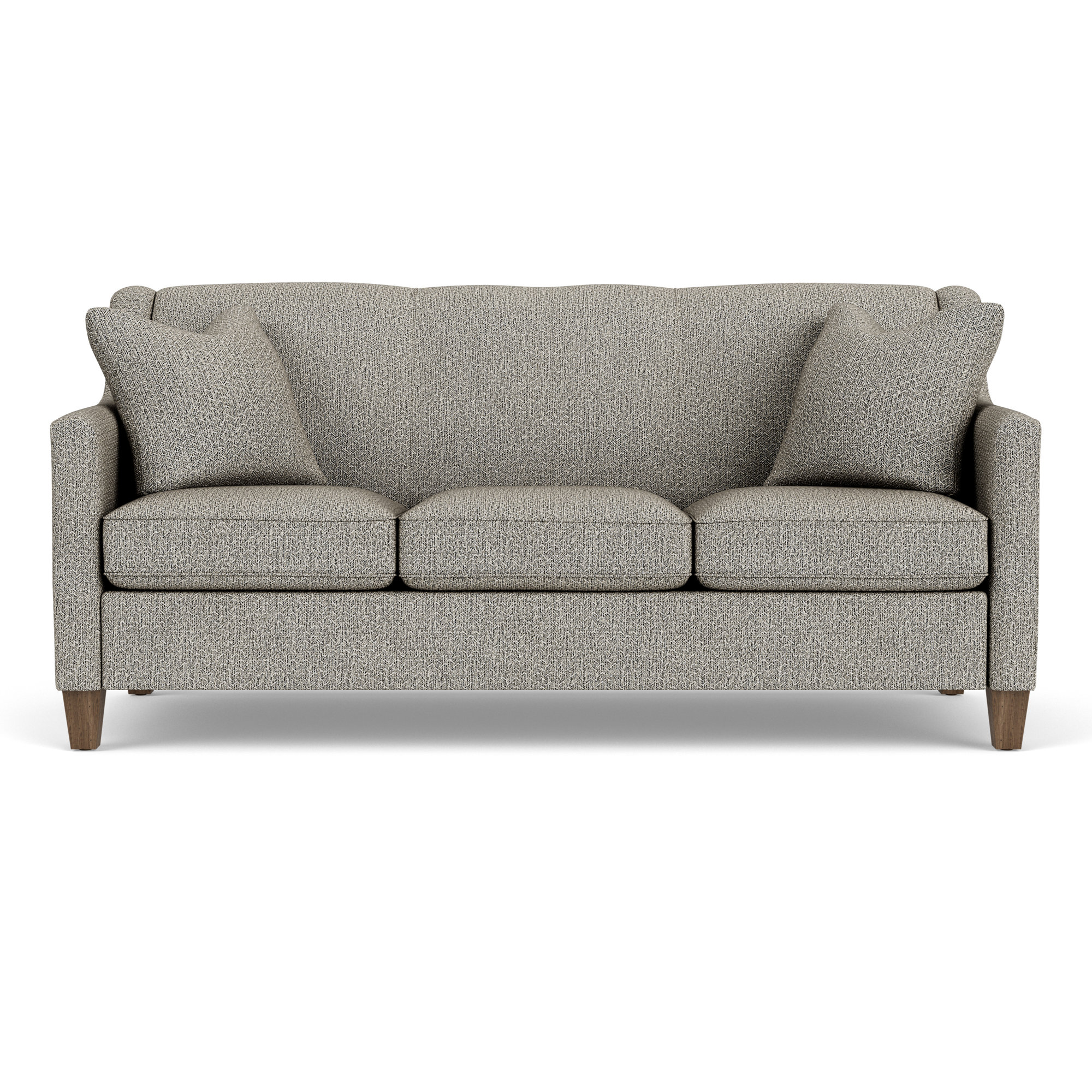 Shorecrest 78'' Upholstered Sofa, Dark Gray Polypropylene/Olefin