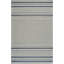 Tapis intérieur rayé crème / bleu 4 pi x 6 pi (3 pi 11 po x 5 pi 7 po) Maris-906447245