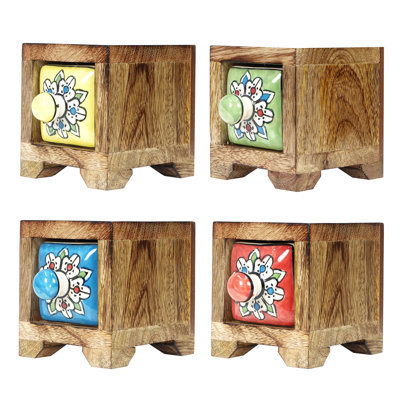 Cerstin Spice Jar & Rack Set with Adjustable Racks