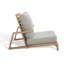 Chaise d'extérieur en bois Fatima