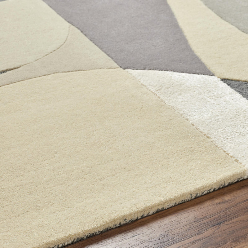 Mirijela Performance Abstract Indoor Rug, Rectangle 5' x 7'6"