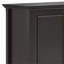 Amherst - Armoire de rangement large à 3 portes - Hickory brun